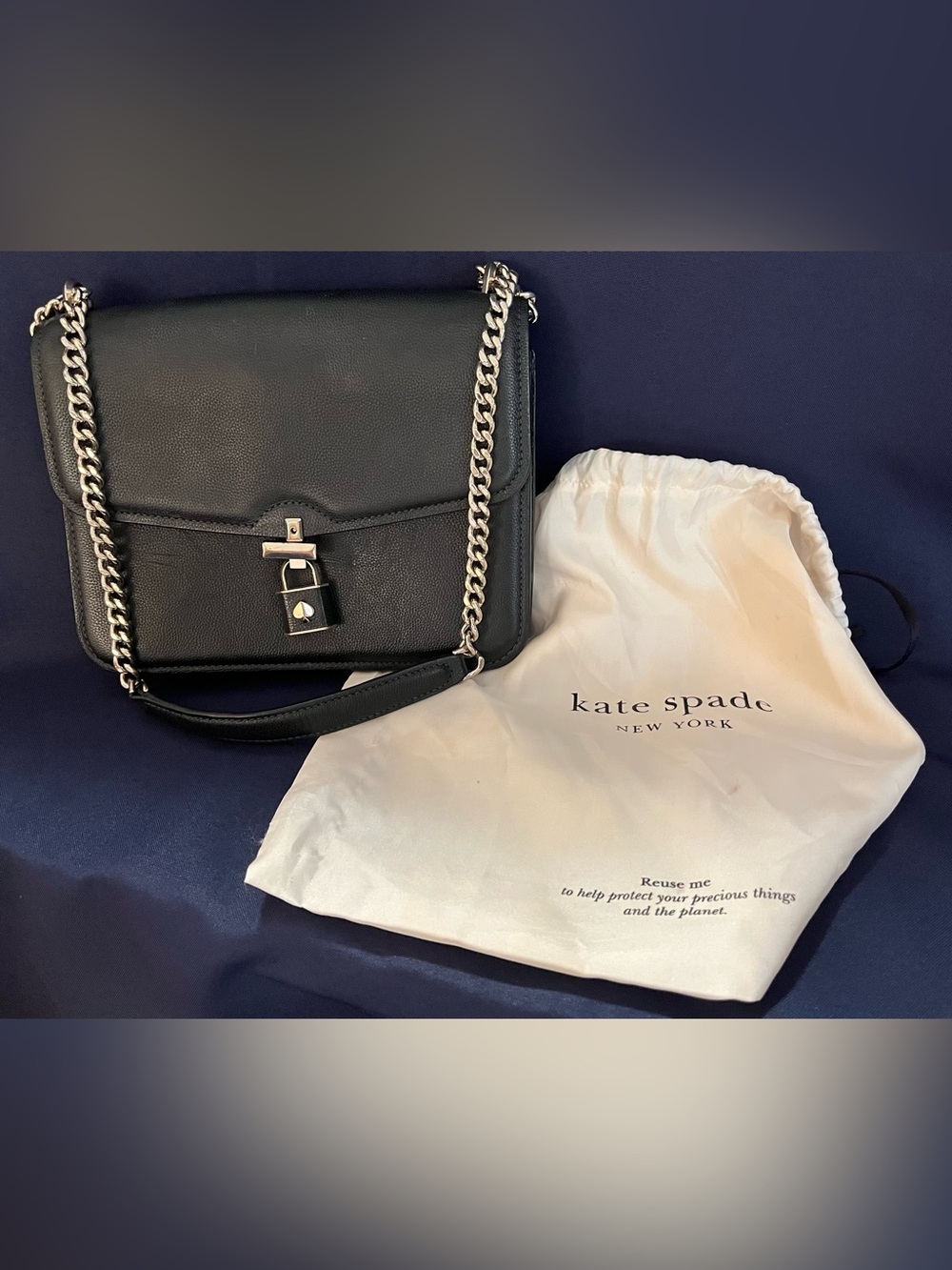 Kate Spade New York Locket Large Flap Shoulder Bag w/ Duster
